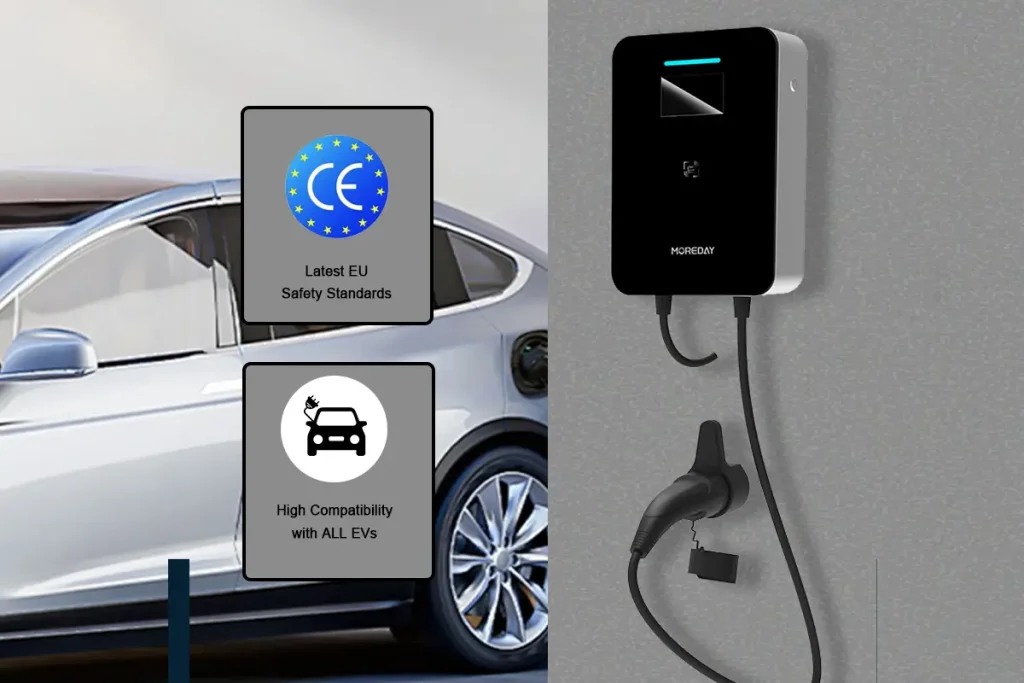 7KW 22KW EV Charger Wallbox Flexible Power Options