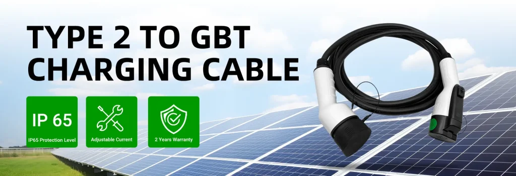 Moreday’s TYPE 2 TO GBT Charging Cable