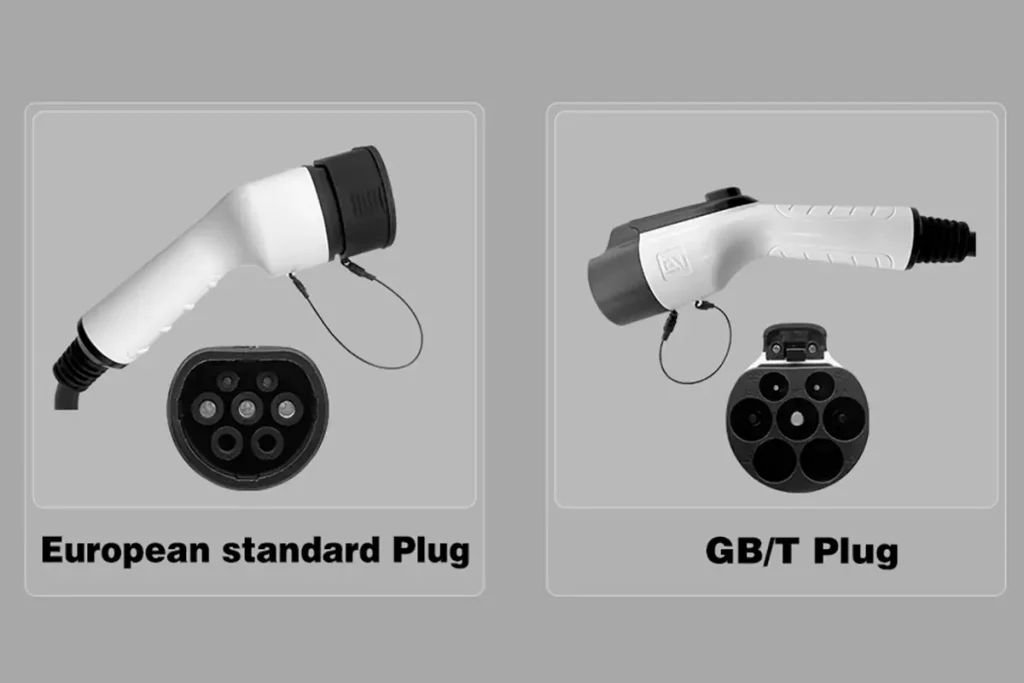 Moreday’s TYPE 2 TO GBT Charging Cable Ergonomic Design