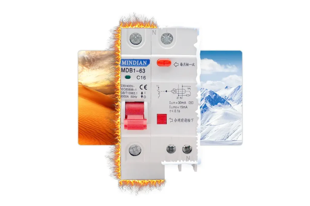 AC RCBO BREAKER MDB1LE-63 Mechanical and Electrical Life