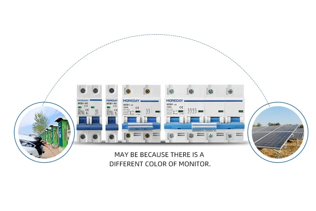 Moreday MDB1-63 AC Miniature Circuit Breaker Voltage & Current