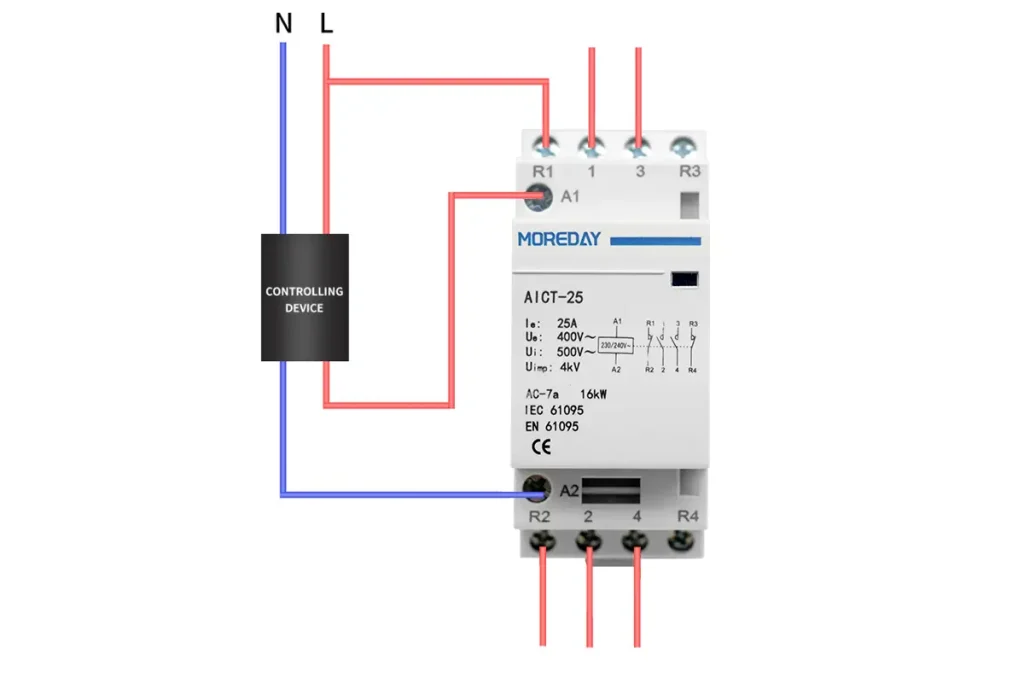 Moreday Modular AC Contactor AICT Series Flexible Configurations