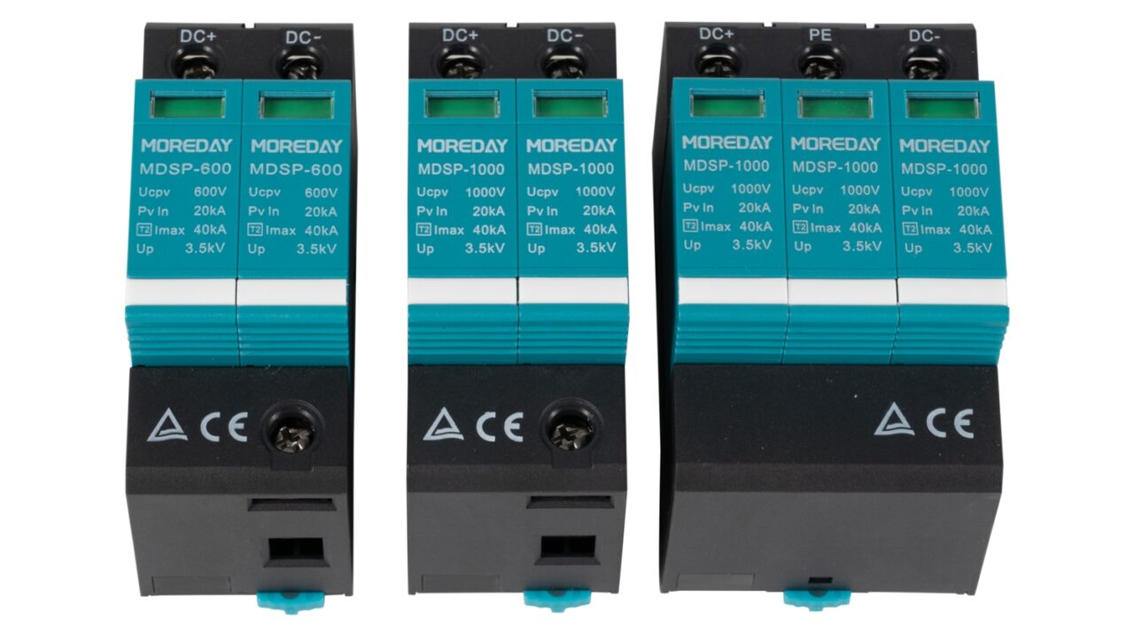 SPD lightning arrester surge protection device in use for the solar photovoltaic systems