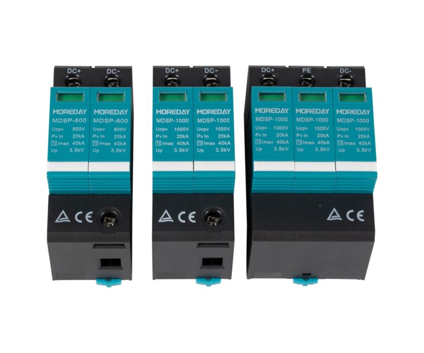 SPD lightning arrester surge protection device in use for the solar photovoltaic systems
