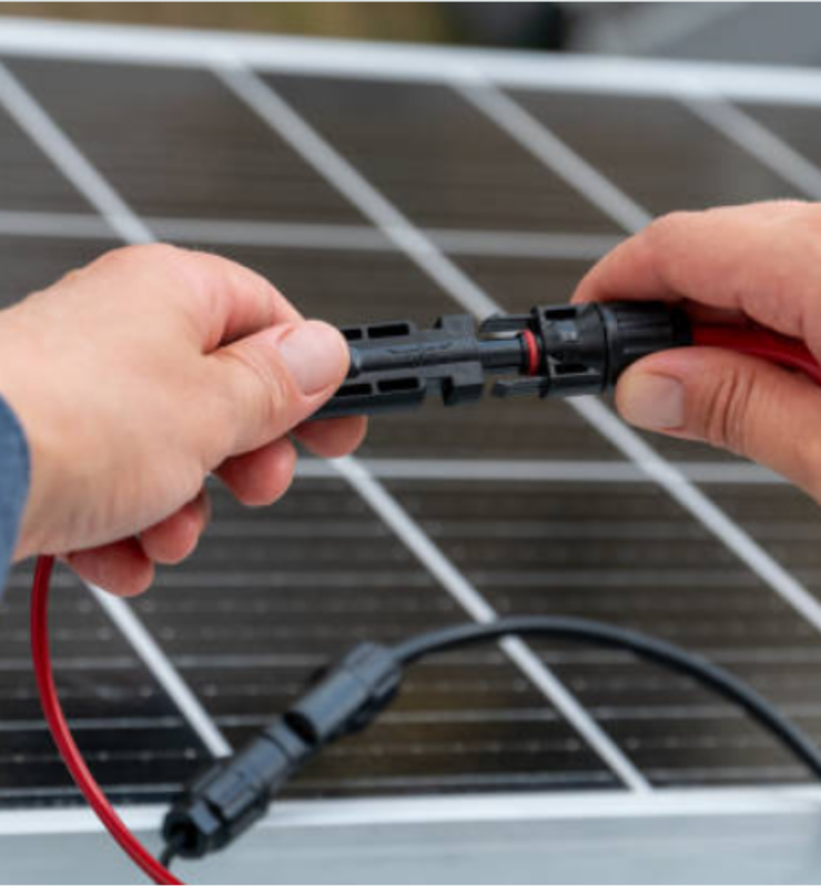 Designed for outdoor use, MC4 connectors usually feature an IP67 protection rating, ensuring they have high level of dust resistance, and can withstand immersion in 1 meter of water for 30 minutes. Good to use to connect between the solar panels and the combiner boxes or directly with certain supported inverter models.