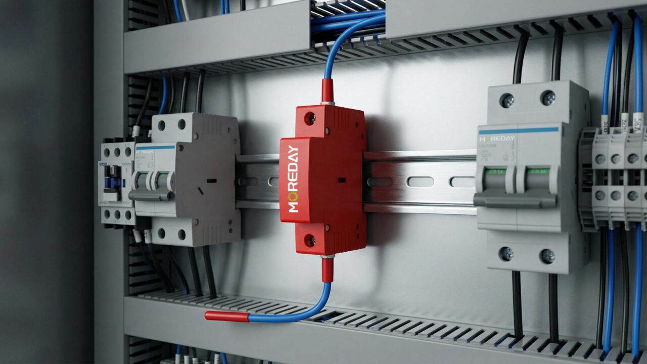 Aerosol fire suppression system for electrical cabinet