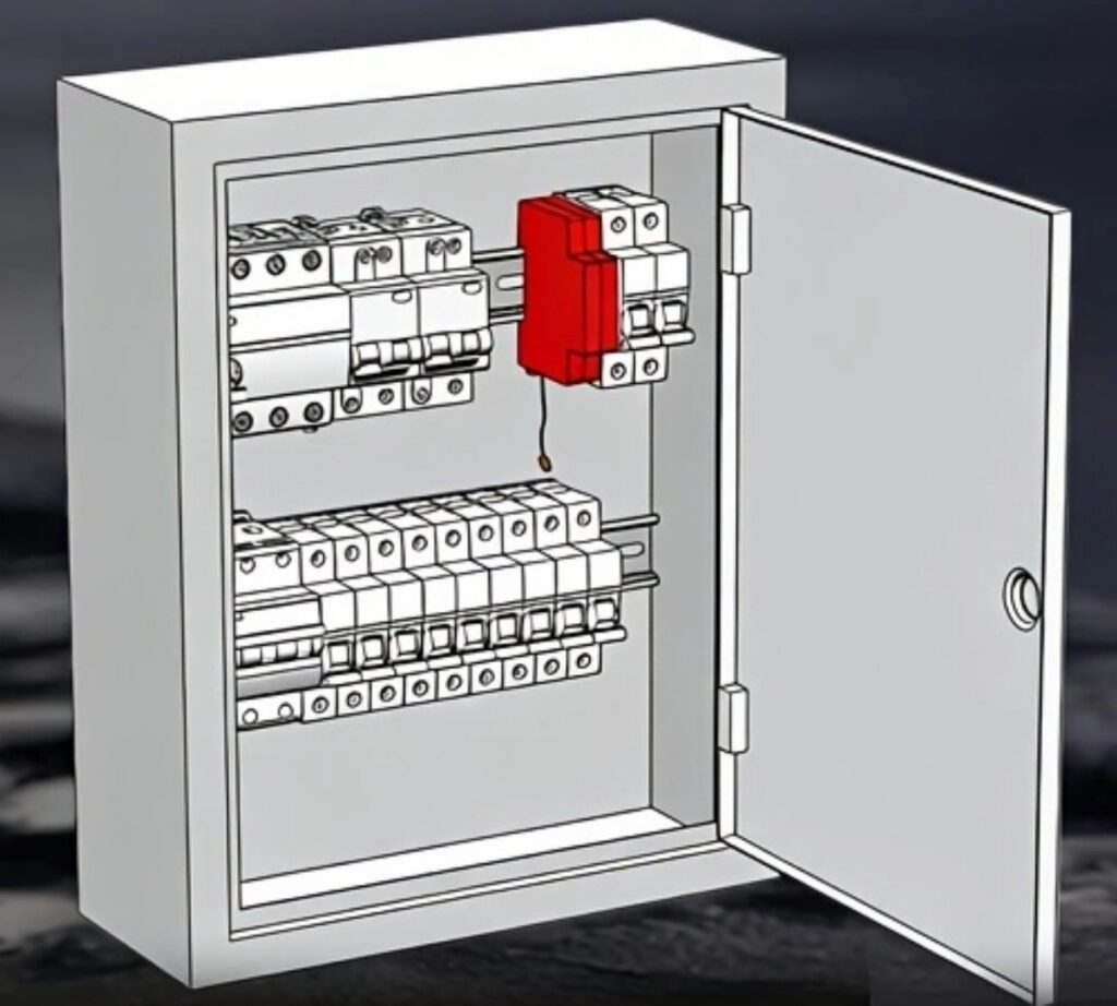 aerosol fire suppression for electrical cabinet