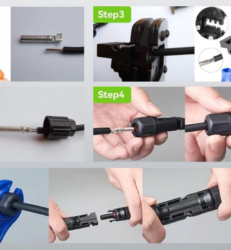 Step-by-Step Guide to Crimp MC4 Connectors