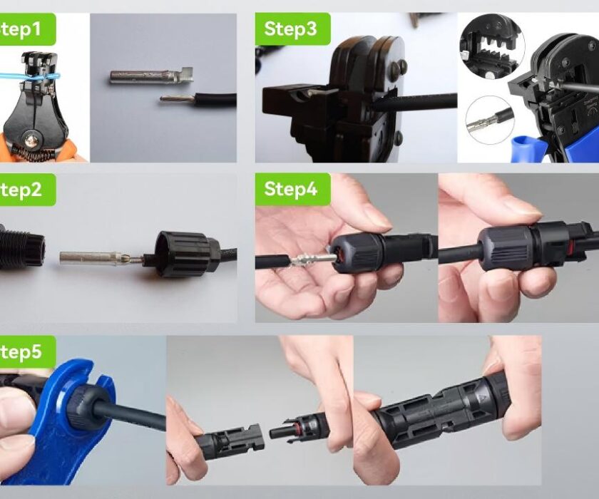Step-by-Step Guide to Crimp MC4 Connectors
