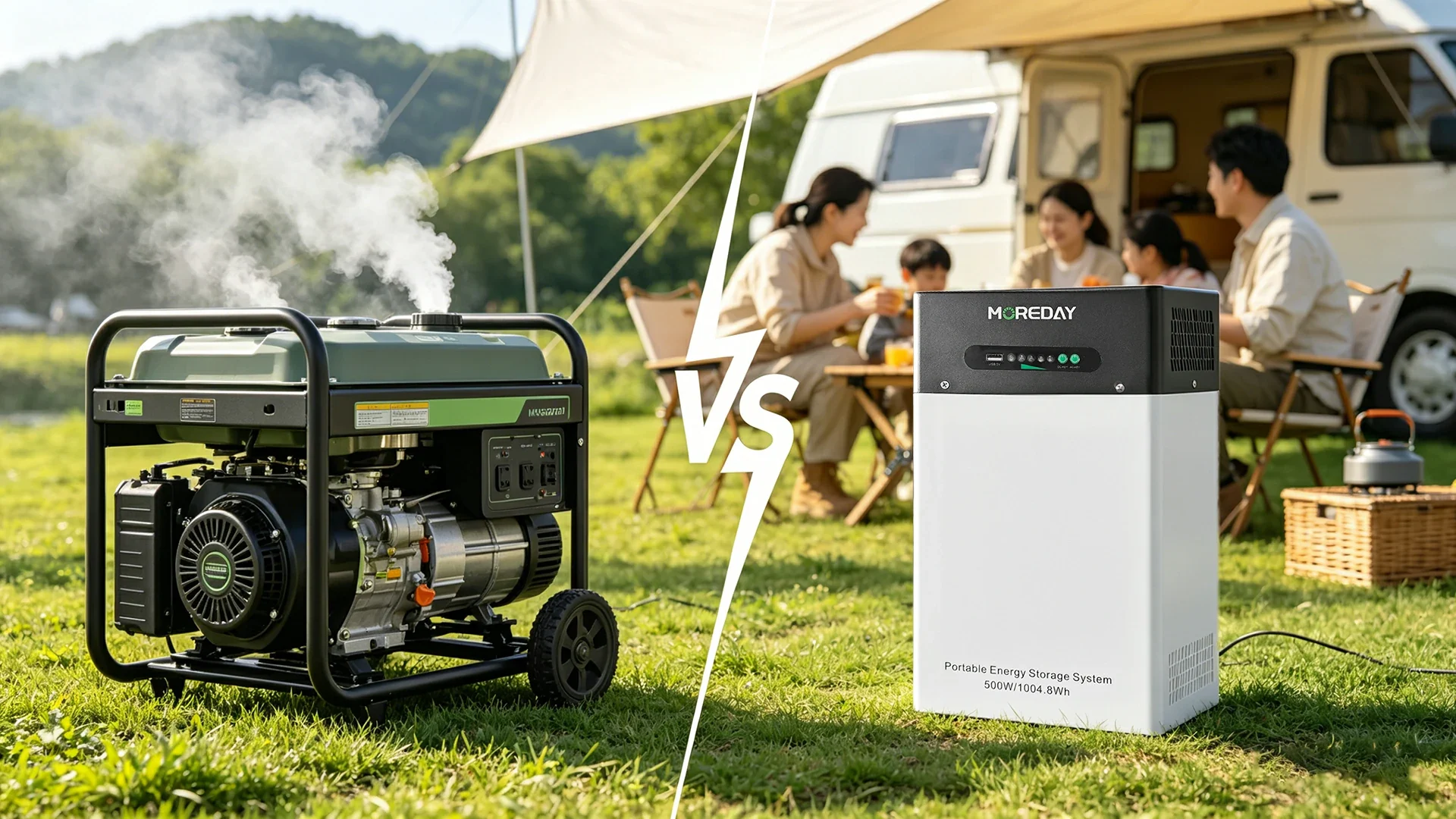 Portable Power Station vs Generator
