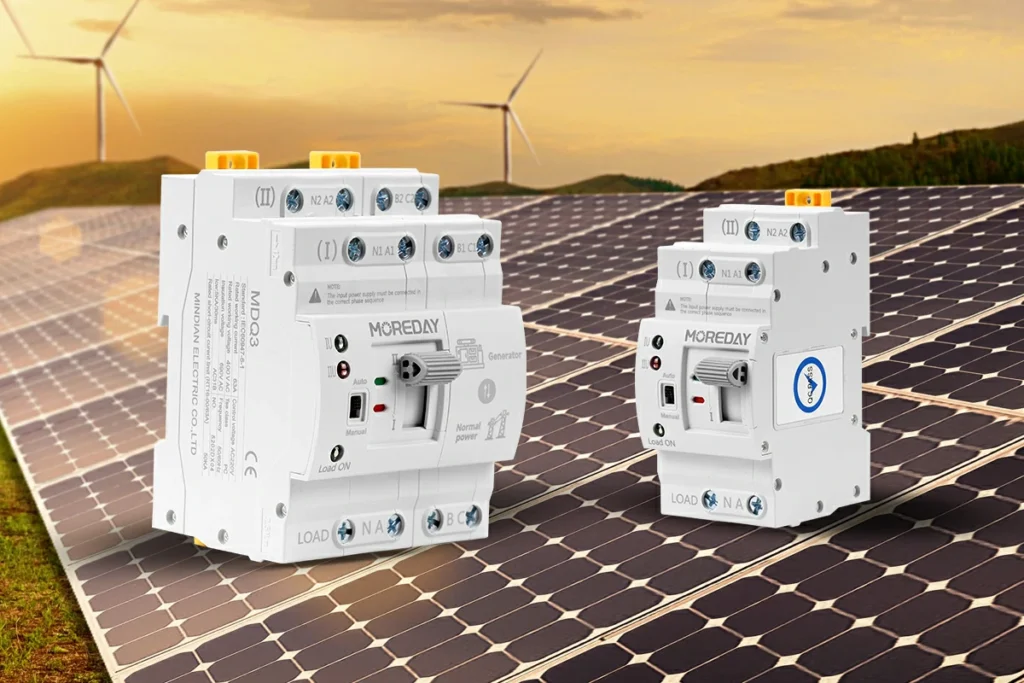 Moreday MDQ2 Dual Power ATS Switch Automatic Switching