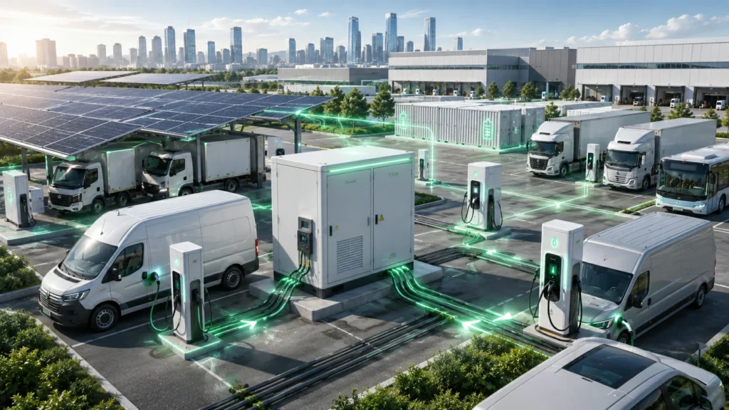 Commercial and Fleet EV Charging