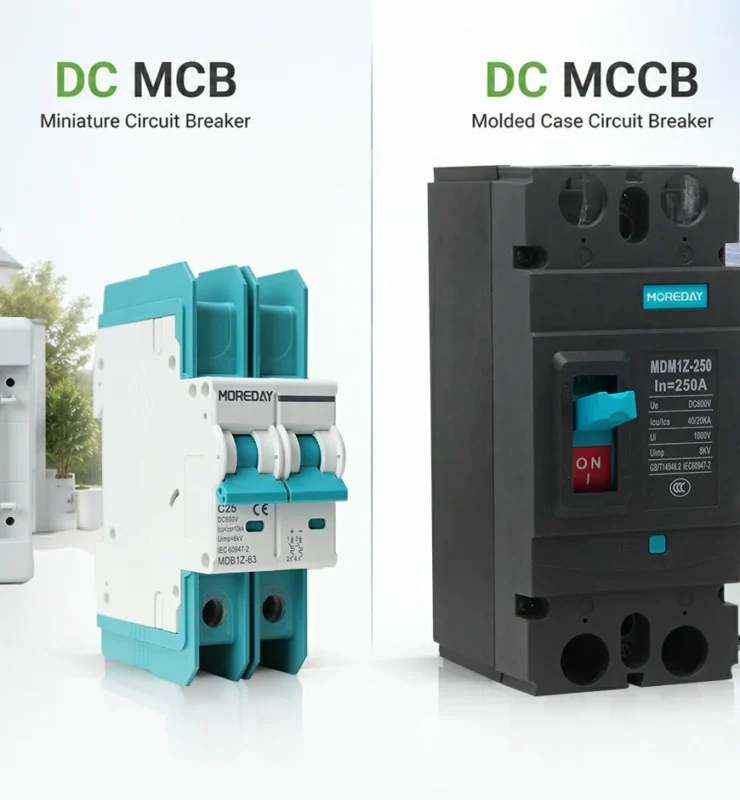 DC MCB vs DC MCCB What's the Difference and How to Choose