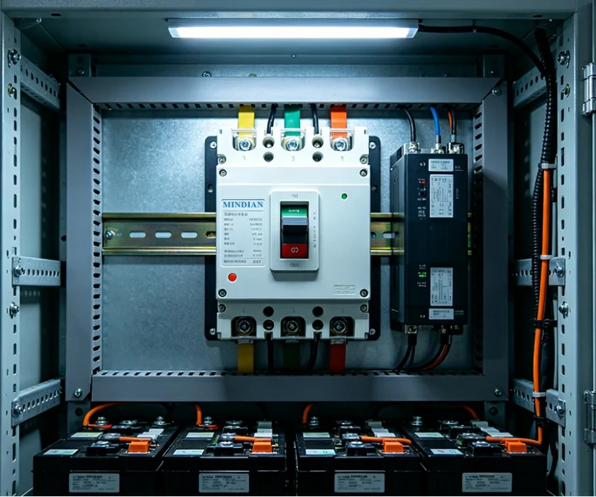 dc circuit breaker battery energy storage BESS cabinet
