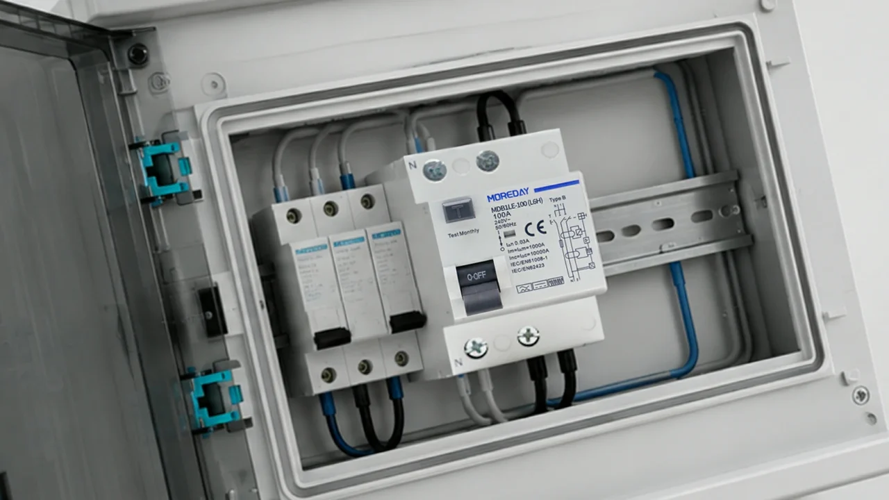 type b rcd residual current device