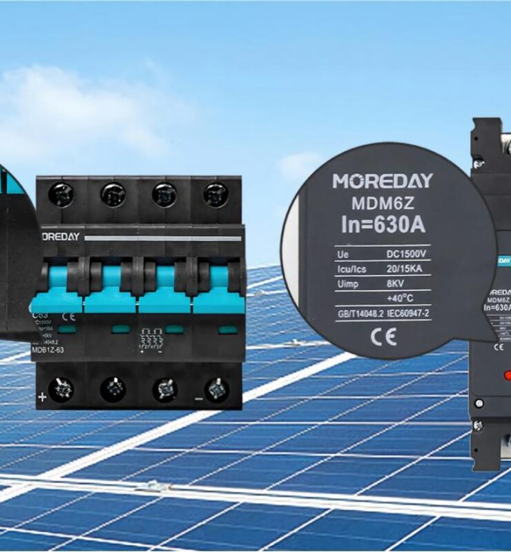 1000V vs 1500V DC circuit breaker nameplate comparison