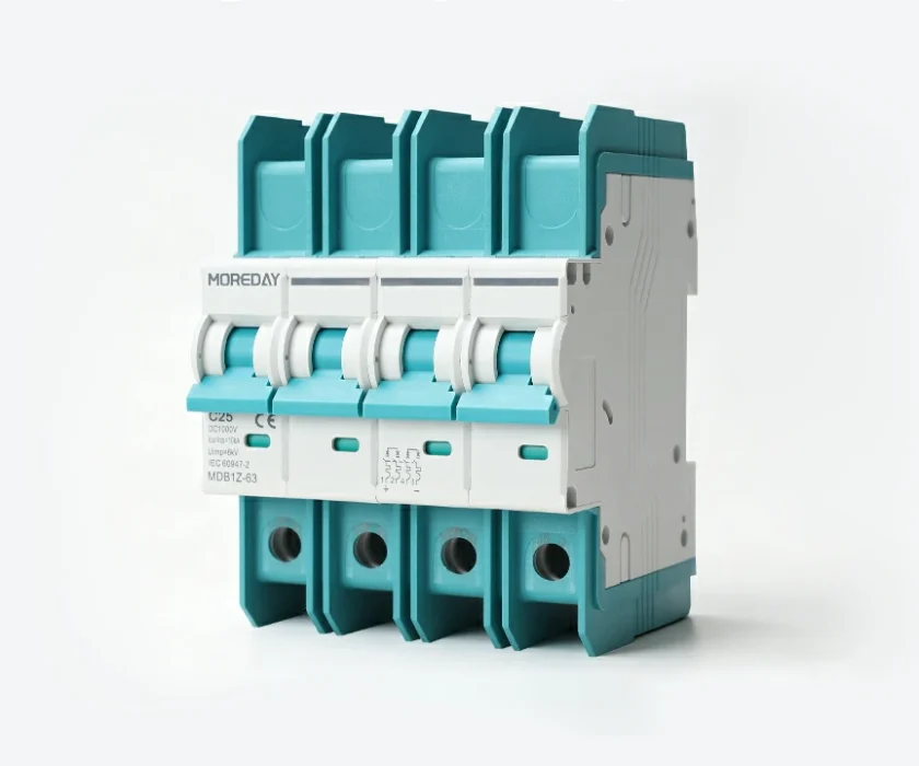 IEC 60947-2 DC circuit breaker certification nameplate