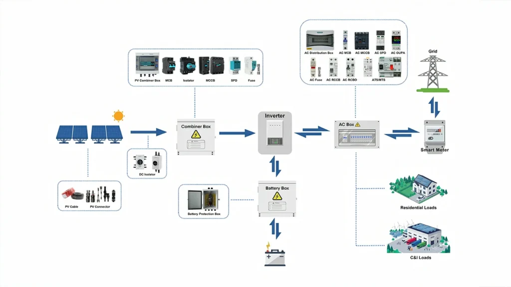 rapid shutdown solar MLPE vs PVHCS compliance pathway