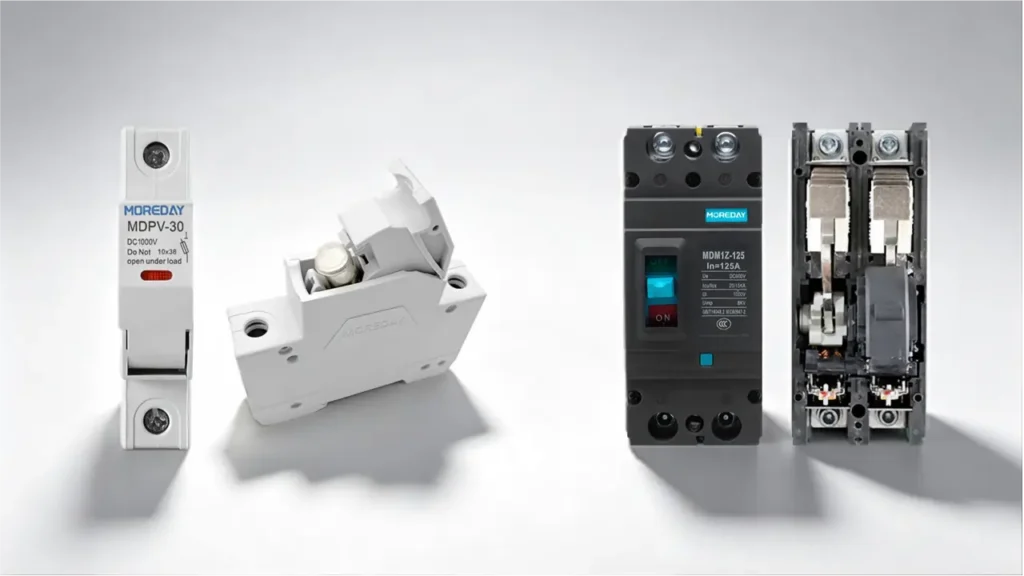 DC MCB vs DC Fuse comparison