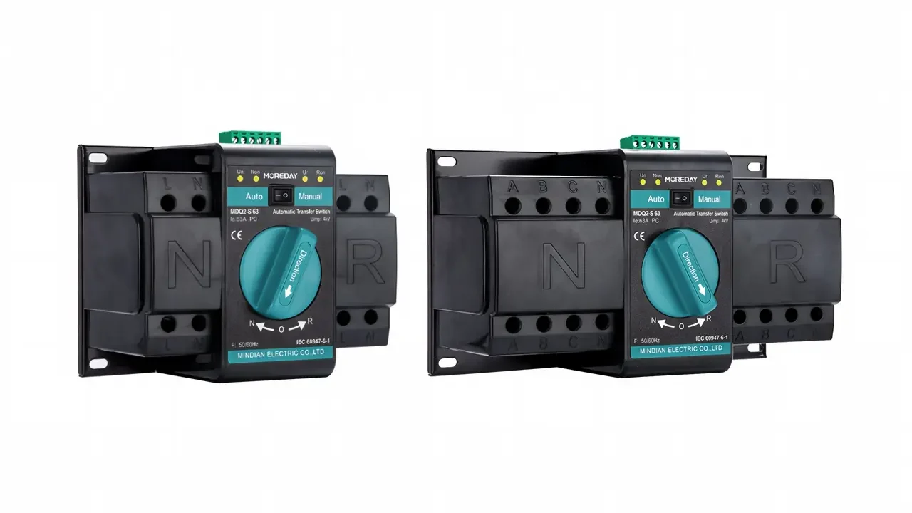 63A 100A ATS Automatic transfer switch MDQ2S