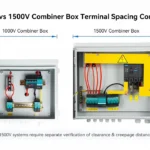 Combiner box 1000V vs 1500V comparison