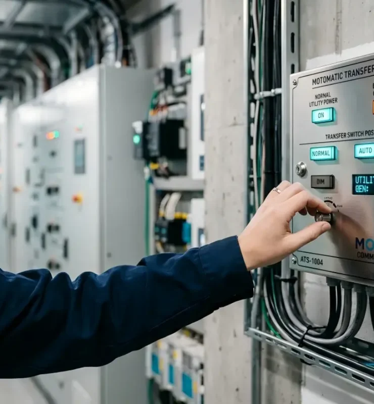 Manual vs automatic transfer switch comparison