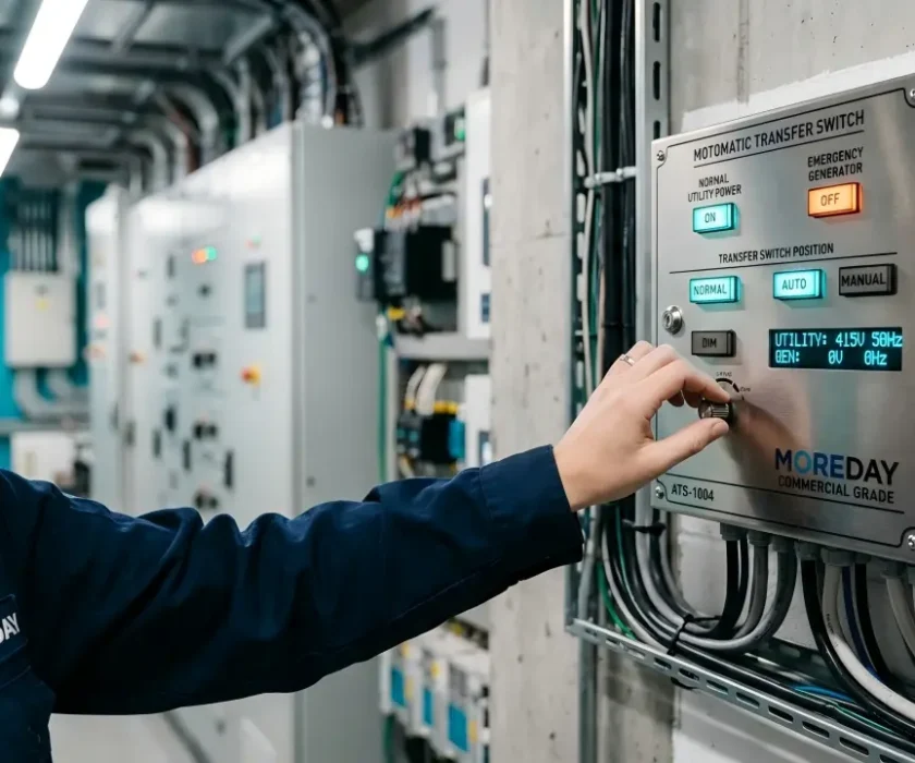 Manual vs automatic transfer switch comparison
