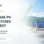 PV string fuse protection for parallel solar arrays