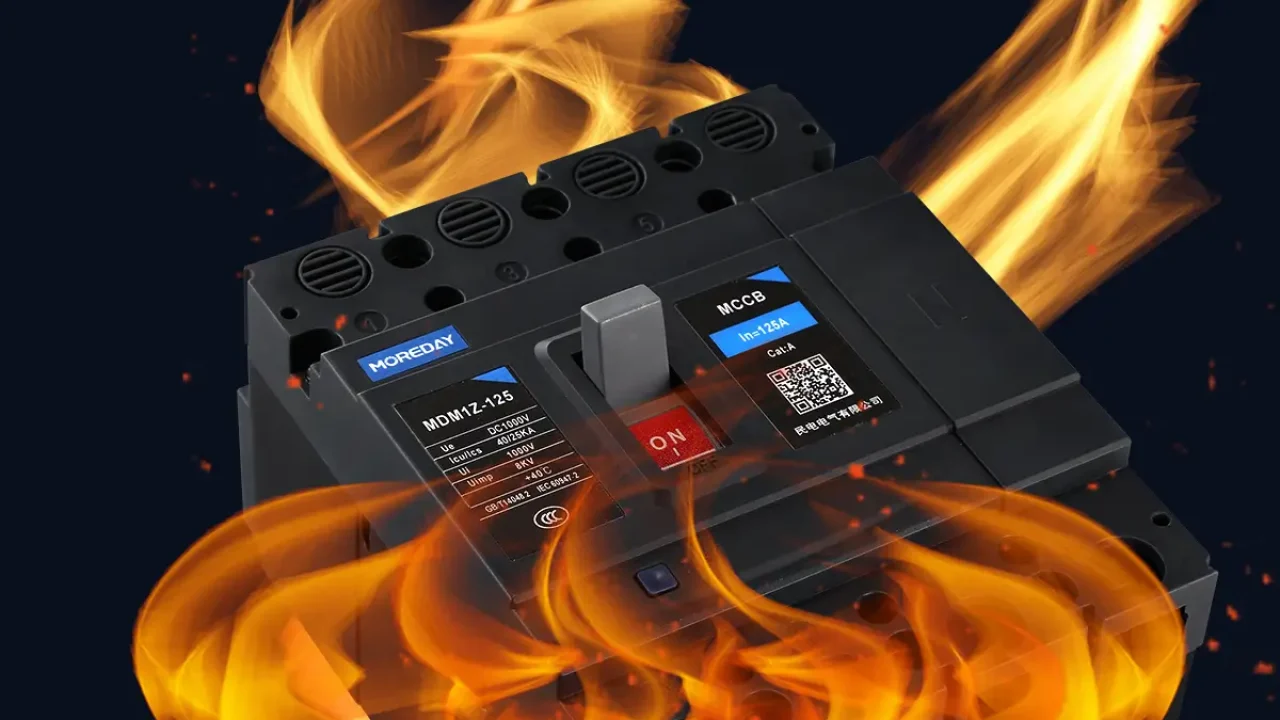 MOREDAY 1000V1500V DC MCCB Flexibility