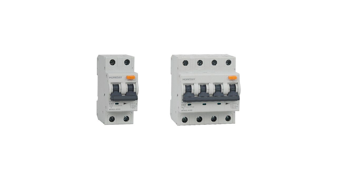 MOREDAY RCCB MDB2L-63 B3 Series 1280