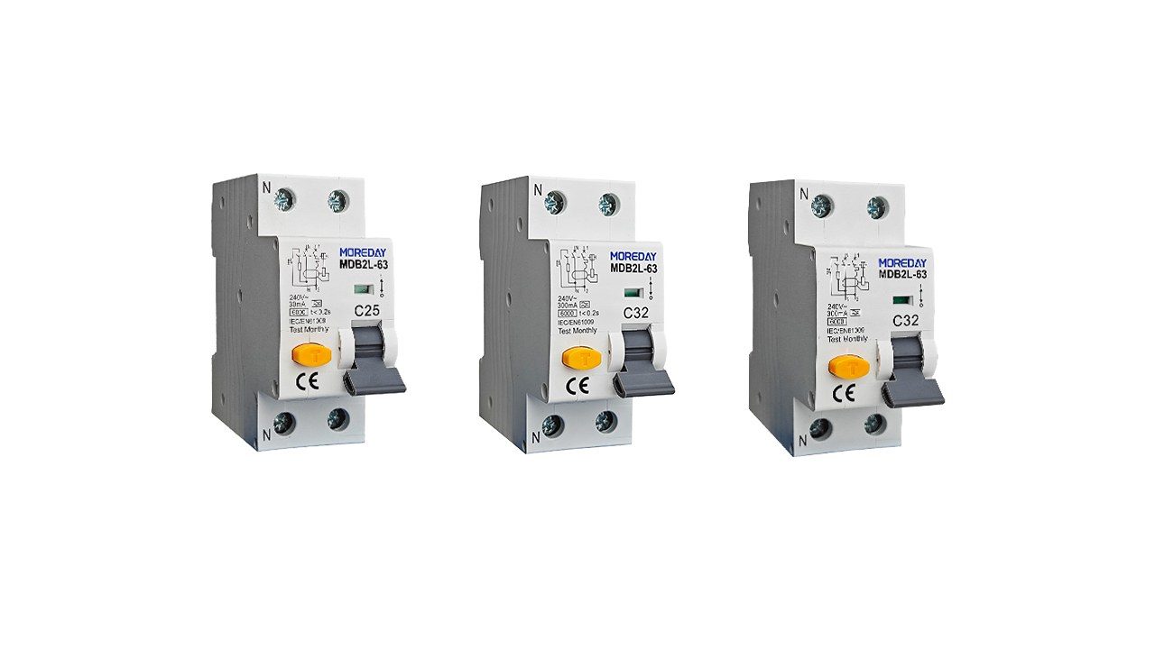MOREDAY RCCB MDB2L-63 Series 1280